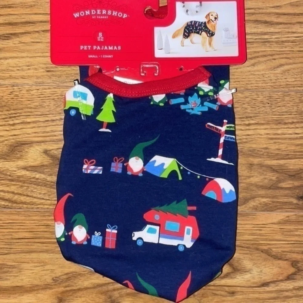 Wondershop Holiday Gnome Print Pet Pajamas Matching Family Christmas Sleep Shirt